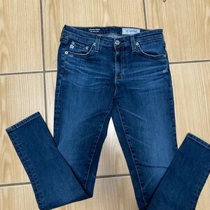 AG Denim Adriano Goldschmied Super Skinny Leggings Ankle Jeans 27R